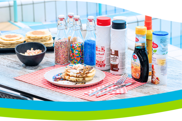 Zwembad De Koploper | Pannenkoekenhuis | Lelystad, Flevoland | Kinderfeestje met American Pancakes Festival