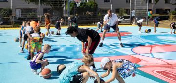 De Leader Course stelt de cursisten in staat om 3x3 basketbalactiviteiten te organiseren ©FotostudioWierd