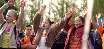 Tweede gezamenlijke Koningsspelen in Lelystad één groot feest ©Jarno de Groot
